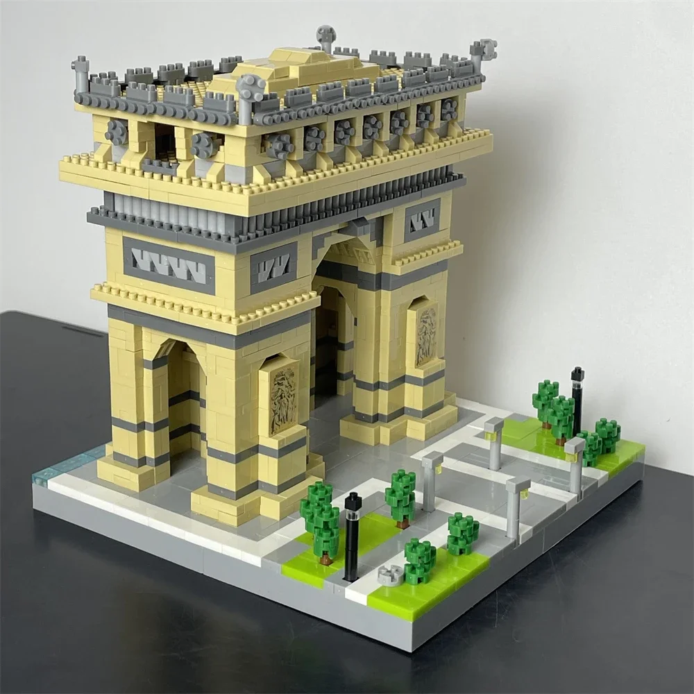 Unleash Victorious Spirit with Arc Triomphe Micro Mini Blocks